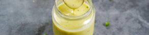 Avocado Lemon Vinaigrette Salad Dressing